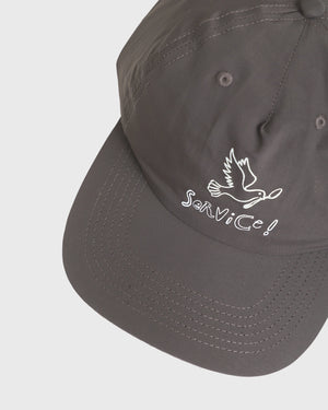 Service Works Nylon Dove Cap Bruin foto bovenaanzicht cu