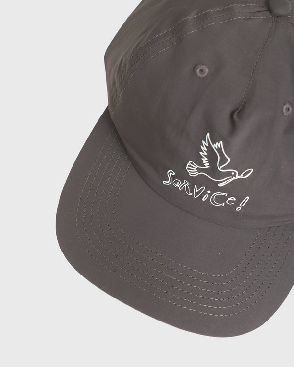Service Works Nylon Dove Cap Bruin foto bovenaanzicht cu