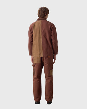 Service Works Patchwork Coverall 2.0 Bruin achtert