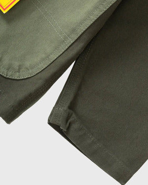 Service Works Patchwork Coverall 2.0 Groen mouwen cu