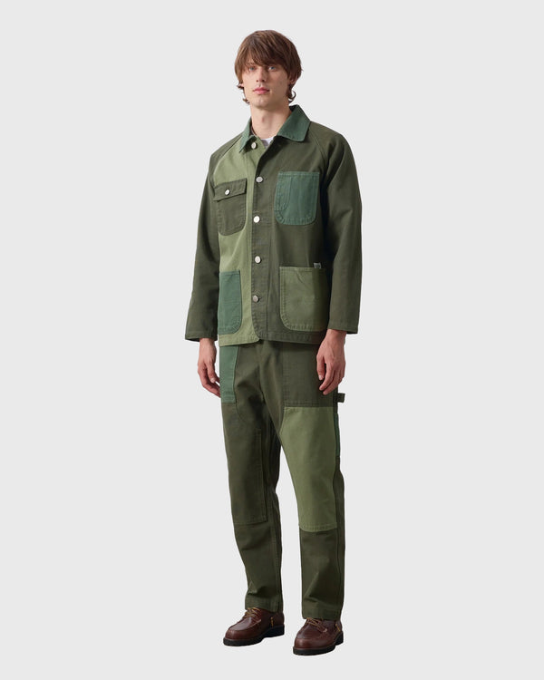 Service Works Patchwork Coverall 2.0 Groen ver