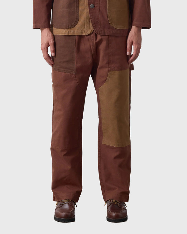 Service Works Patchwork Utility Chef Pants Bruin voor