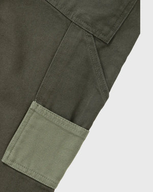 Service Works Patchwork Utility Chef Pants Groen cu