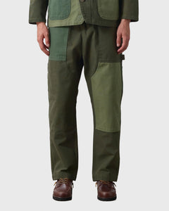 Service Works Patchwork Utility Chef Pants Groen voor