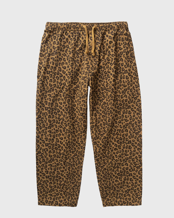 Service Works Patterned Easy Chef Pants Bruin Luipaard vooraanzicht