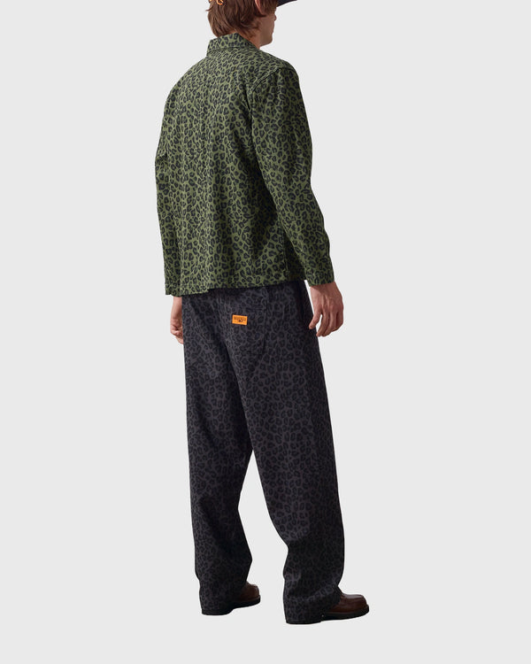 Service Works Patterned Easy Chef Pants Zwart Luipaard ver