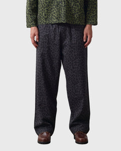 Service Works Patterned Easy Chef Pants Zwart Luipaard voor