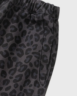 Service Works Patterned Easy Chef Pants Zwart Luipaard zakken