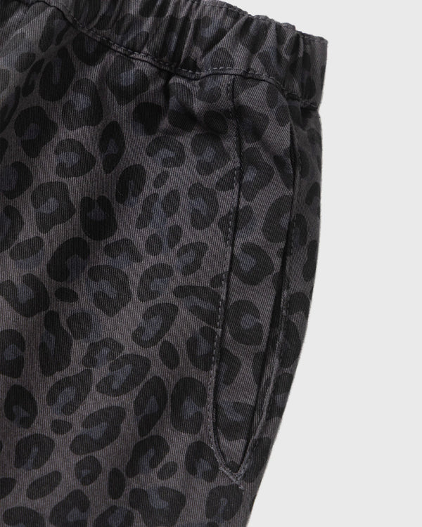 Service Works Patterned Easy Chef Pants Zwart Luipaard zakken