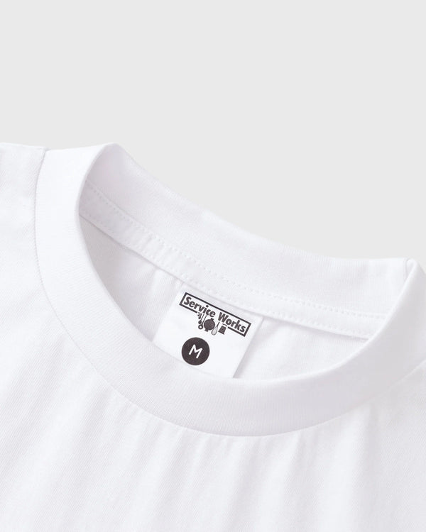 Service Works Symphony Tee Wit cu