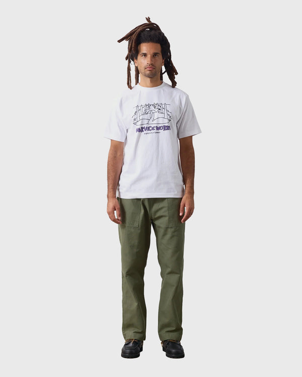 Service Works Symphony Tee Wit ver