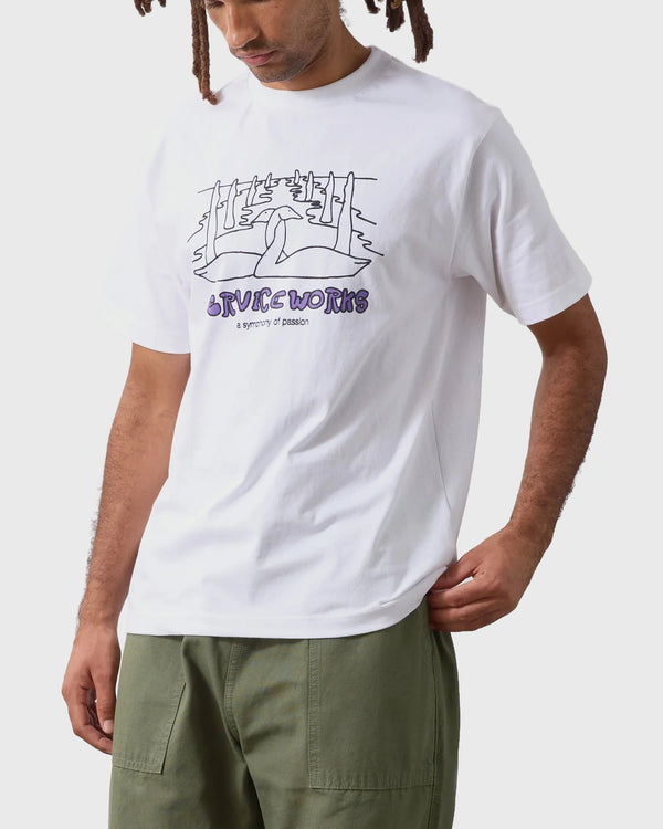 Service Works Symphony Tee Wit voor