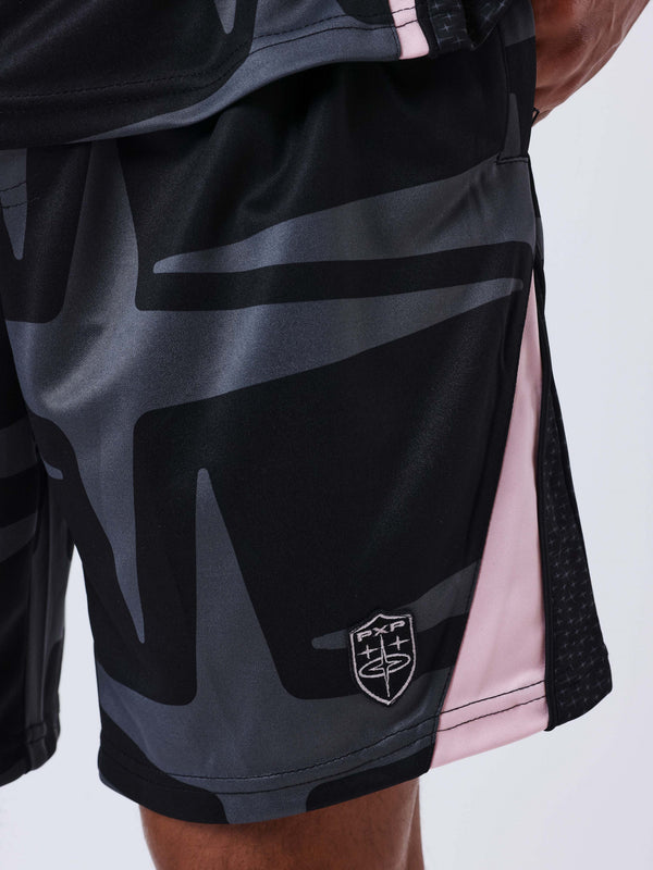 Project X Paris Shorts Schwarz Rosa