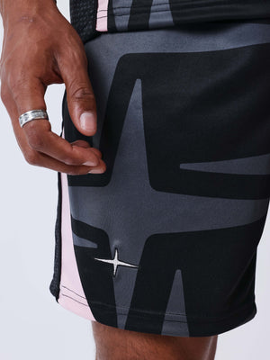 Project X Paris Shorts Schwarz Rosa