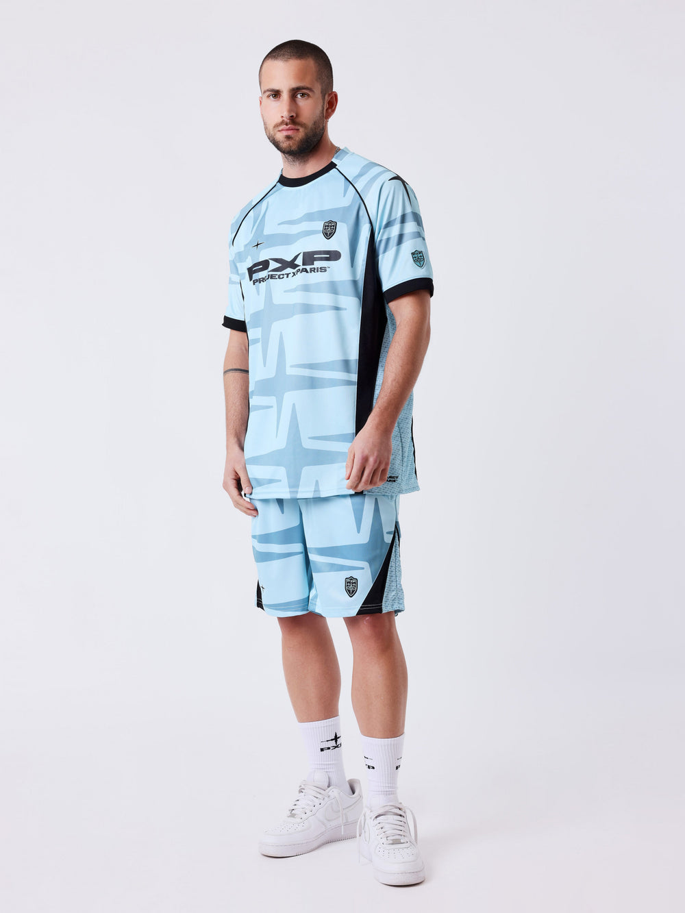 Project X Paris Light Blue Shorts