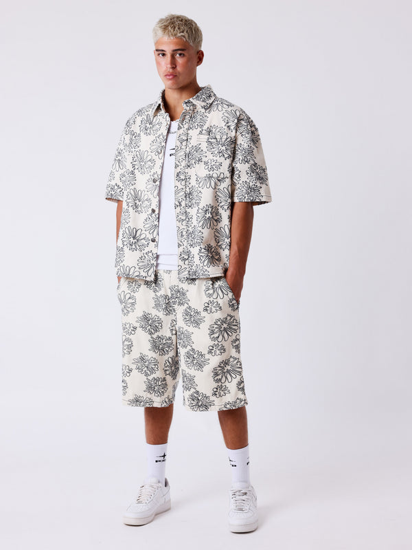Project X Paris Shorts Street Bloom Wit