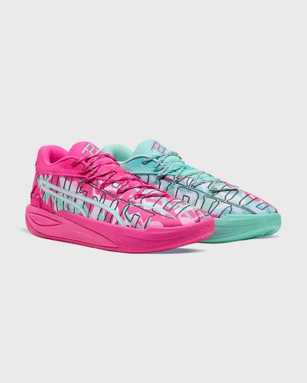 Puma Stewie 4 Timeless Groen zijaanzicht