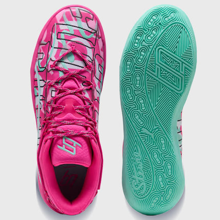 Puma Stewie 4 Timeless Groen zool en bovenaanzicht