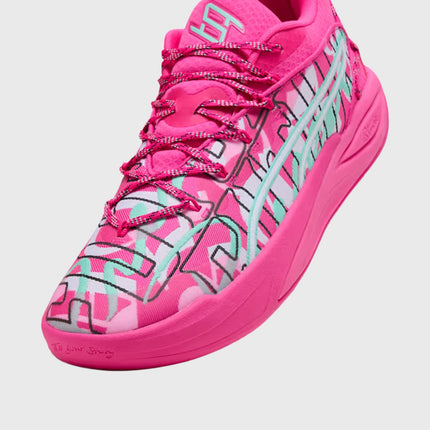 Puma Stewie 4 Timeless Groen zwevend met achtergrond wit