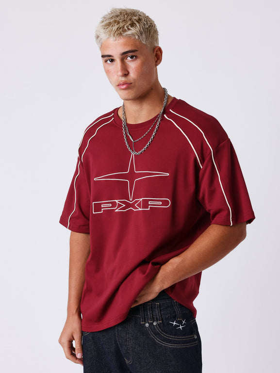 Project X Paris T-shirt Knockout Rood