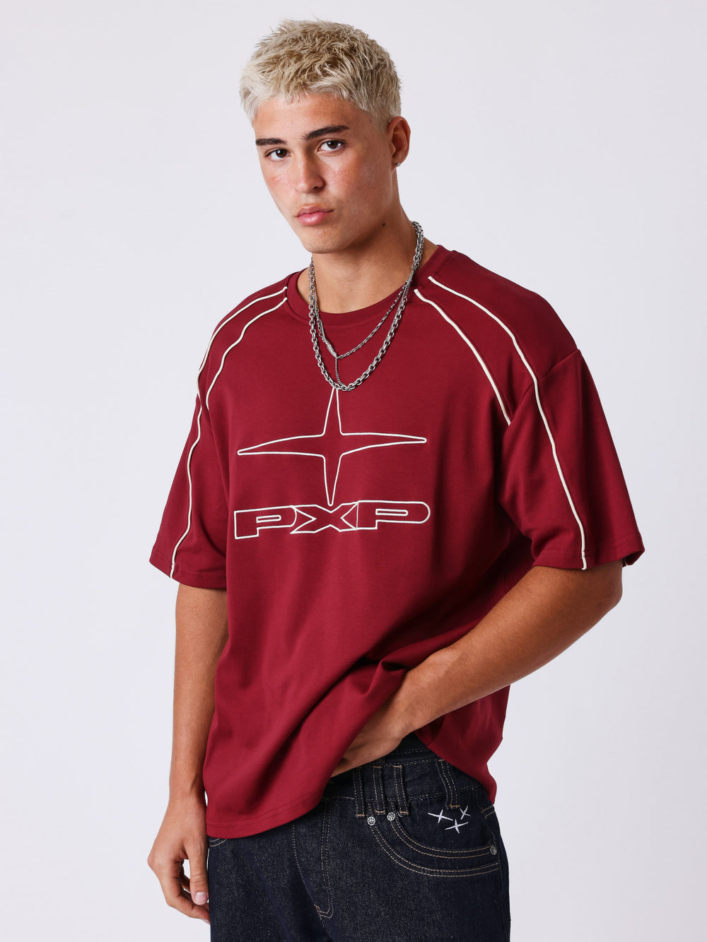Project X Paris T-shirt Knockout Rot