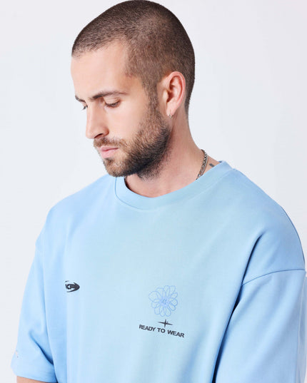 Project X Paris T-shirt Ready To Wear Lichtblauw