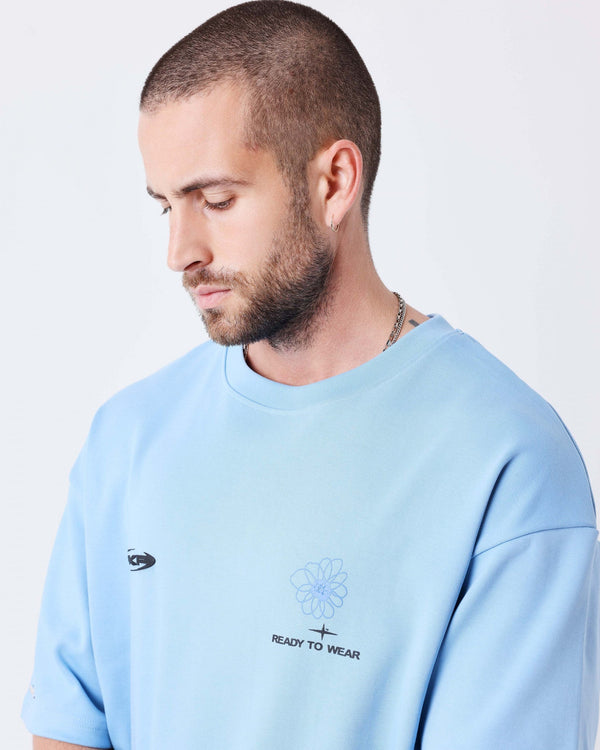 Project X Paris T-shirt Ready To Wear Lichtblauw