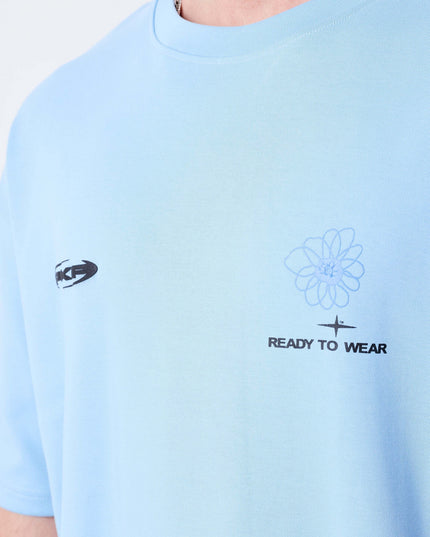 Project X Paris T-shirt Ready To Wear Lichtblauw