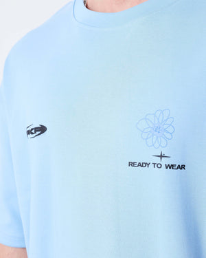 Project X Paris T-shirt Ready To Wear Lichtblauw