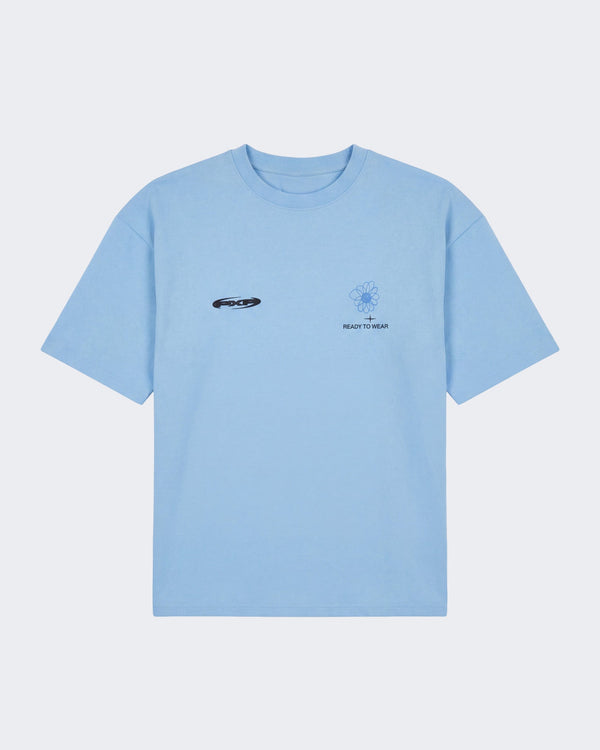 Project X Paris T-shirt Ready To Wear Lichtblauw