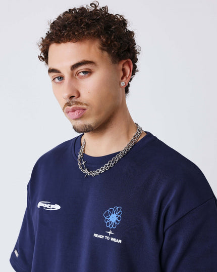 Project X Paris T-shirt Ready To Wear Donkerblauw