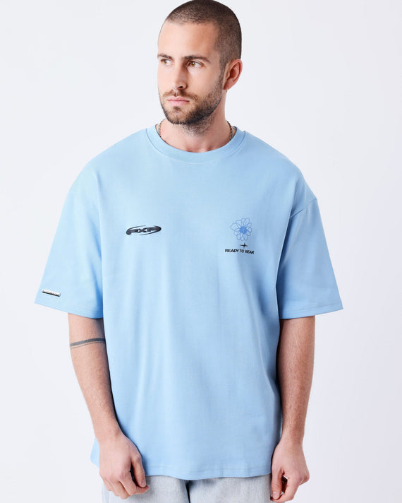 Project X Paris T-shirt Ready To Wear Lichtblauw