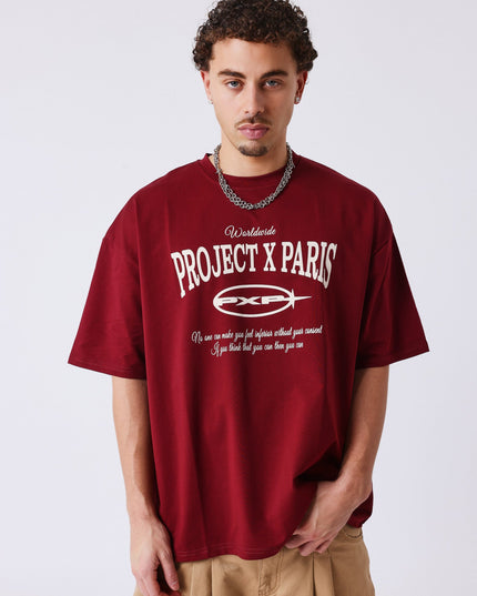 Project X Paris T-shirt Worldwide Rood