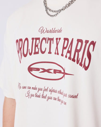 Project X Paris T-shirt Worldwide Wit