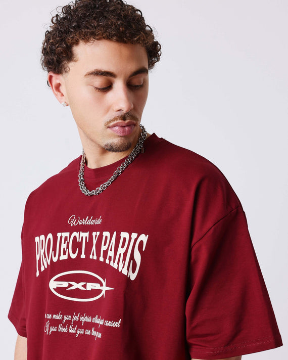Project X Paris T-shirt Worldwide Red