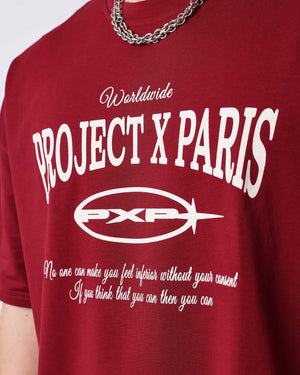 Project X Paris T-shirt Worldwide Rood