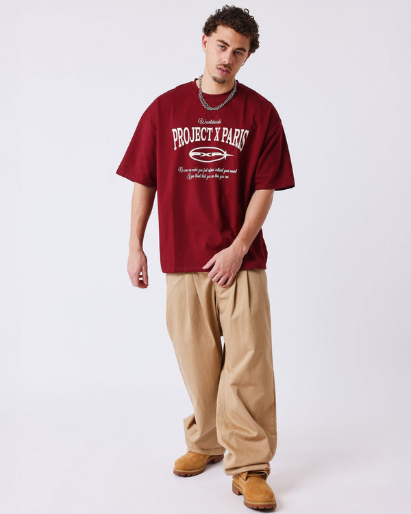 Project X Paris T-shirt Worldwide Rood