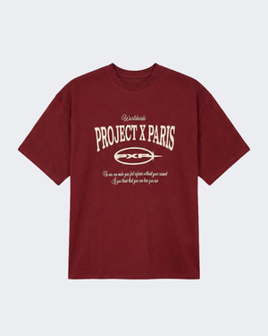 Project X Paris T-shirt Worldwide Rood