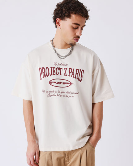 Project X Paris T-shirt Worldwide Wit