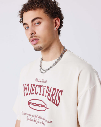 Project X Paris T-shirt Worldwide Wit