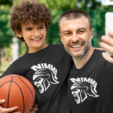 Nimma Basketball Warrior Sport Shirt Zwart