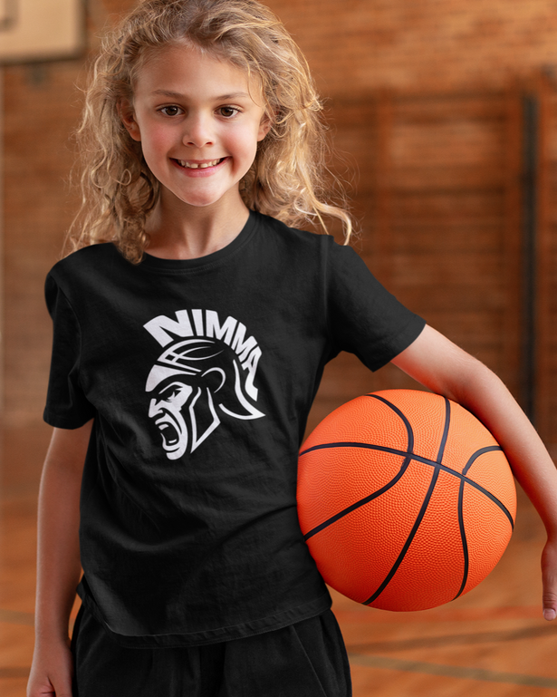Nimma Basketball Warrior t-shirt Zwart