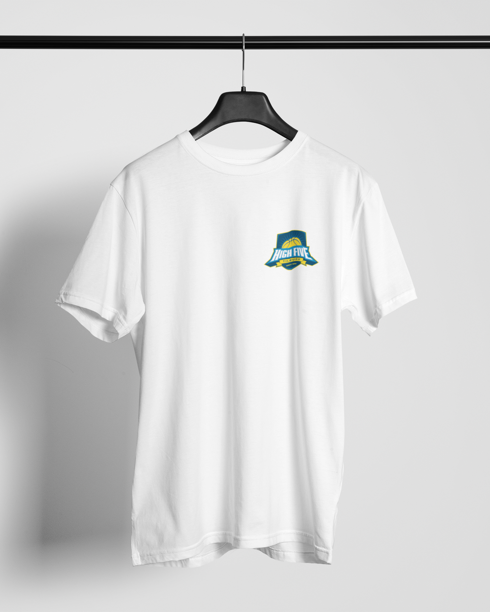 High Five Tilburg Shootingshirt Logo Wit