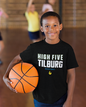 High Five Tilburg Shootingshirt Font Zwart