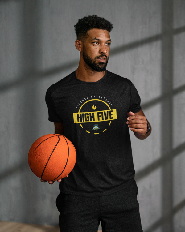 High Five Tilburg Shootingshirt Court Shootingshirt Zwart