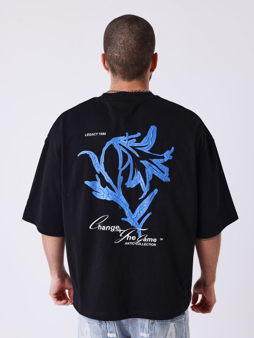 Project X Paris T-shirt Floral Zwart - Burned Sports