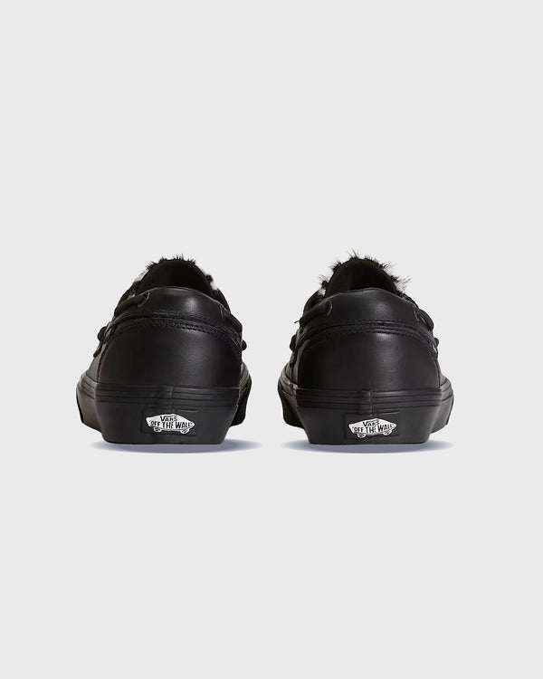 Vans 2-Eyelet Boat Shoe Pony Hair Bootschoen Zwart