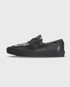 Vans 2-Eyelet Boat Shoe Pony Hair Bootschoen Zwart