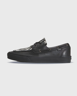 Vans 2-Eyelet Boat Shoe Pony Hair Bootschoen Zwart