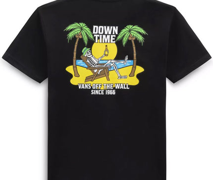 Vans Down Time Tee Black